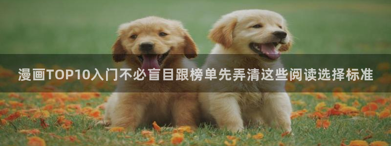 漫画官网：漫画TOP10入门不必盲目跟榜单先弄清这些阅读选择标准